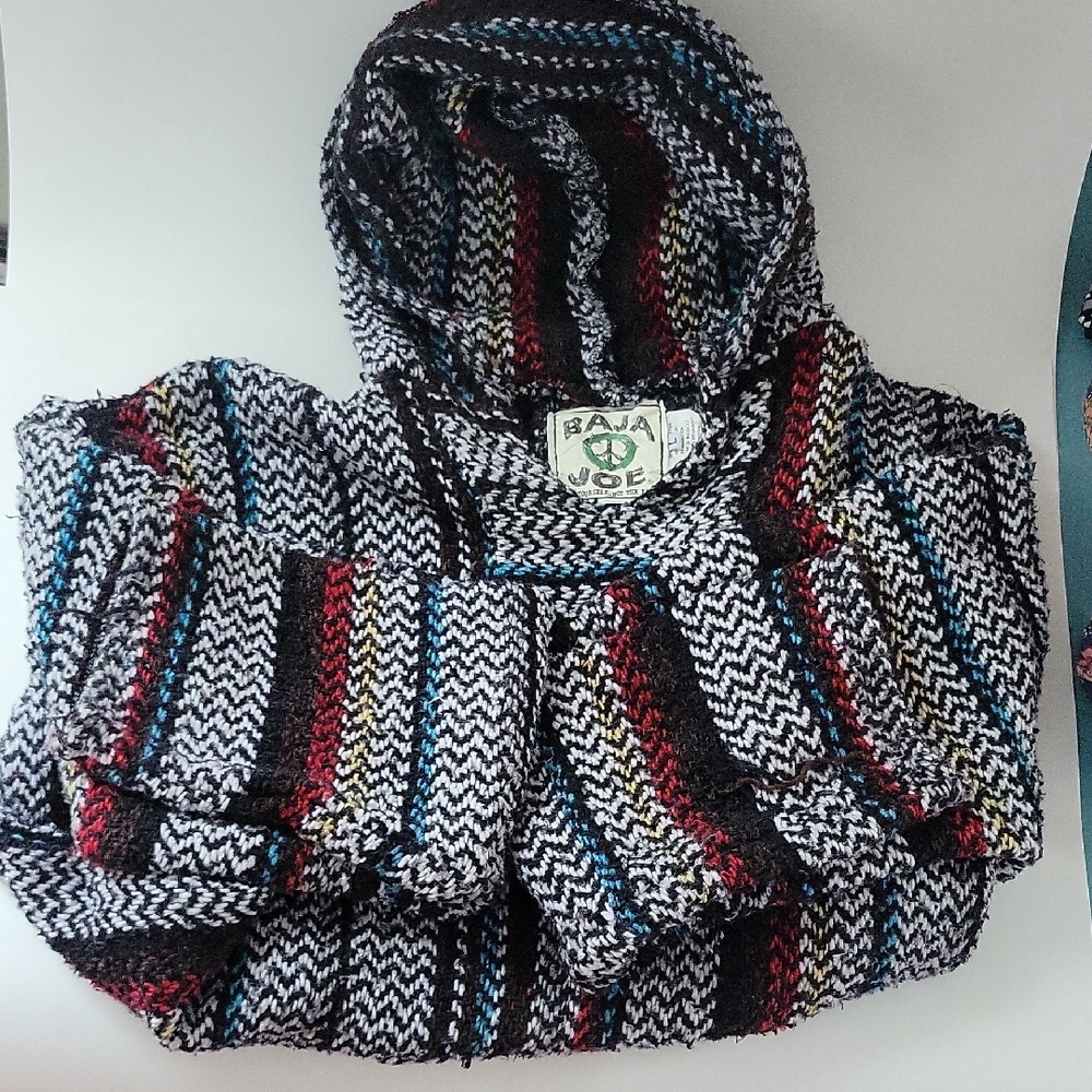 Baja Joe Multicolor Striped Hoodie